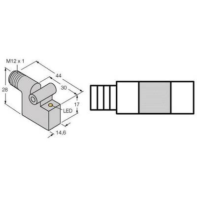 Turck Magnetfeldsensor NPN BIM-IKT-AN6X-H1141