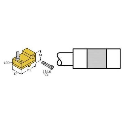 Turck Magnetfeldsensor PNP BIM-NST-AP6X
