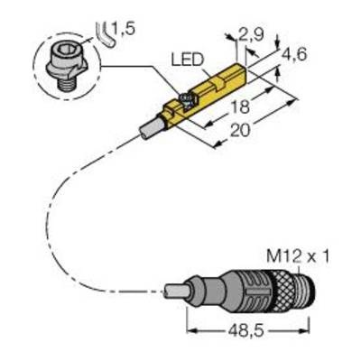 Turck Magnetfeldsensor NPN BIM-UNR-AN6X-0,3-RS4