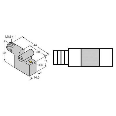 Turck Magnetfeldsensor PNP BIM-IKT-AP6X-H1141