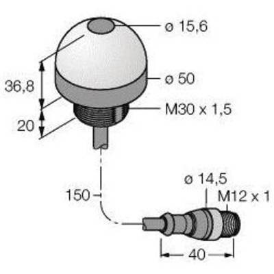 Turck Bestückungssensor K50FF100GRYS1QP 3093510