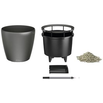 Lechuza - 3er-Set Blumenkästen mit Integriertem Bewässerungssystem Classico Premium 35 LS - Anthrazit