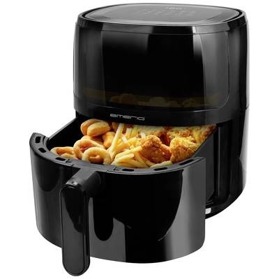 EMERIO AF-129329.3 Heißluft-Fritteuse 1500 W Schwarz