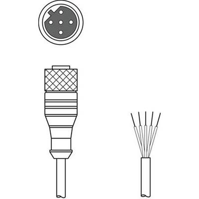 Leuze Electronic 50108446 Verbindungsleitung 1 St.