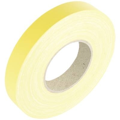 Cimco 162069 Gewebeklebeband Gelb (L x B) 50 m x 25 mm 1 St.
