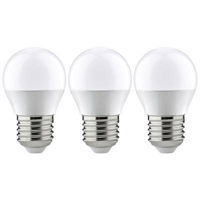Paulmann LED-Tropfen E27 3,5W 2.700K opal 3er-Pack