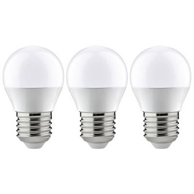 Paulmann LED-Tropfen E27 5,5W 2.700K opal 3er-Pack