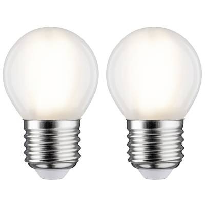 Paulmann LED-Tropfen E27 5W 2.700K matt 2er-Pack