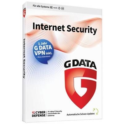G DATA Internet Security 3 Platz + VPN - Sonderedition (CiB)