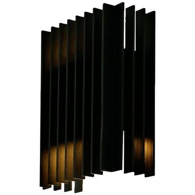 V-TAC VT-1189-B 10560 LED-Außenwandleuchte EEK: F (A - G) LED 12 W Schwarz