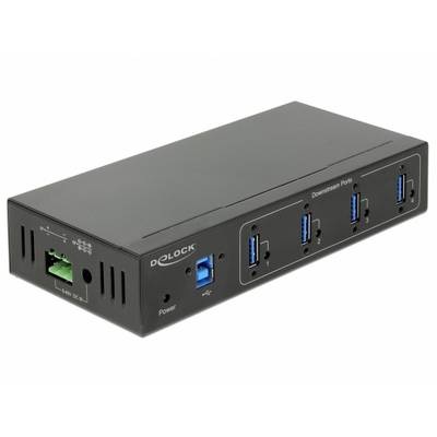 Externer Industrie Hub 4 x USB 3.0 Typ-A, USB-Hub