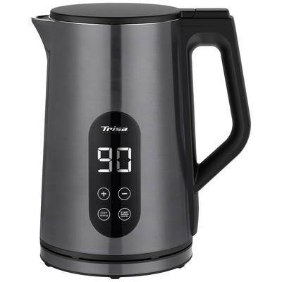 Trisa Digital Boil Wasserkocher schnurlos Anthrazit