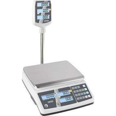 Kern RPB 3K3DHM Preisrechnende Waage Wägebereich (max.) 3 kg Ablesbarkeit 0.5 g, 1 g