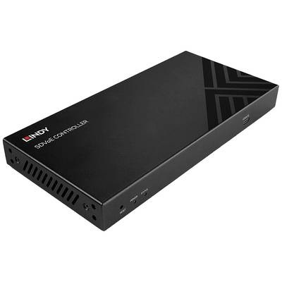 LINDY SDVoE Controller RJ45, RS232, IR (3.5 mm Klinke), Micro USB Extender (Verlängerung)