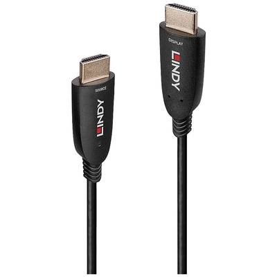 LINDY HDMI Anschlusskabel HDMI-A Stecker 30.00 m Schwarz 38513 HDMI-Kabel