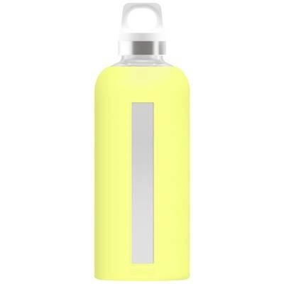 SIGG Glas-Trinkflasche DREAM ULTRA LEMON 0,65l in pastellgelb
