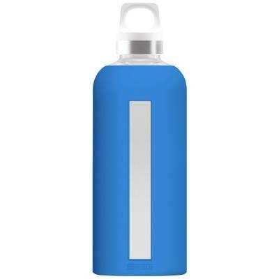 SIGG Glas-Trinkflasche STAR ELECTRIC BLUE 0,85l in blau
