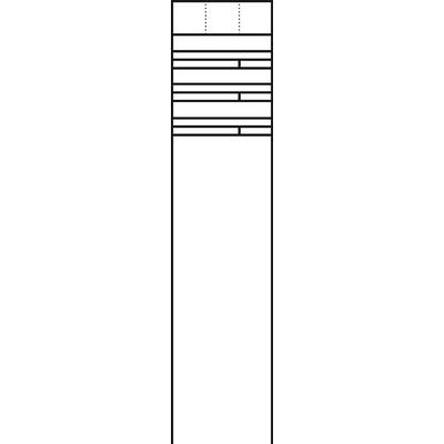 Siedle 200039667-00 200039667-00 Briefkasten Grau