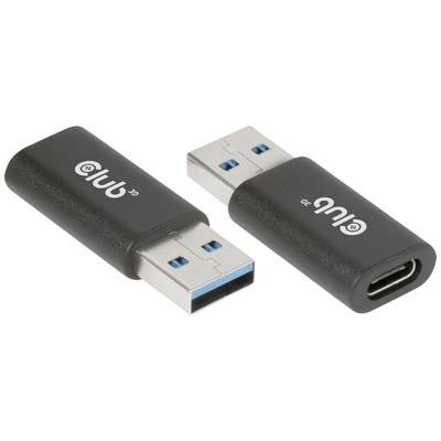 CLUB3D USB 3.2 Gen1 Typ-A auf USB 3.2 Gen1 Typ-C Adapter St./B.