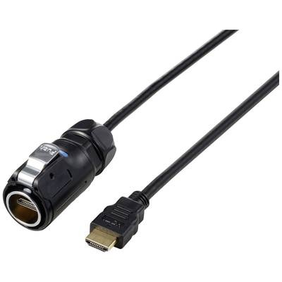 HDMI Adapter inkl. 1 m Kabel TC-12770472 TRU COMPONENTS Inhalt: 1 St.