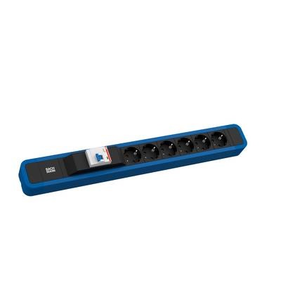 Bachmann 350305 Steckdosenleiste Blau 1 St.