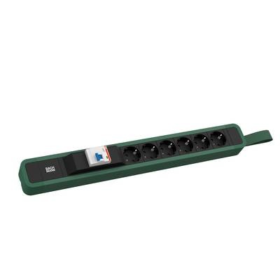 Bachmann 350214 Steckdosenleiste Schwarz 1 St.
