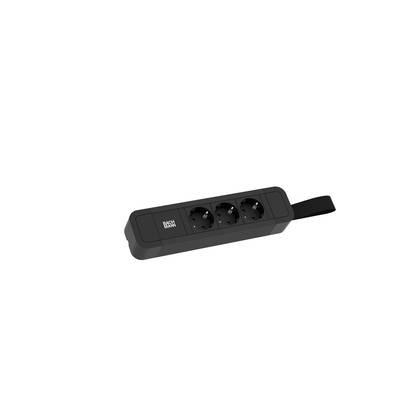 Bachmann 350016 Steckdosenleiste Schwarz 1 St.