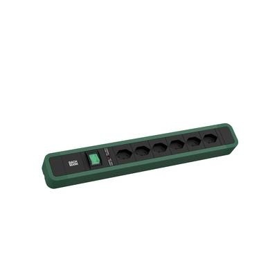 Bachmann 350226 Steckdosenleiste Grün 1 St.