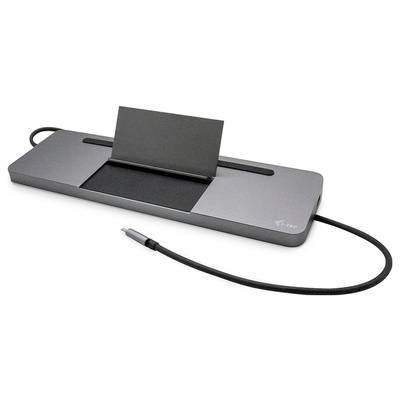 USB-C Metal Ergonomic 4K 3x Display Docking Station, Dockingstation