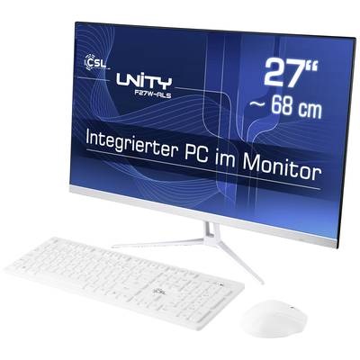 CSL Computer All-in-One PC Unity F27W-ALS 68.6 cm (27 Zoll) Full HD N200 8 GB RAM 512 GB SSD Intel UHD Graphics Win 11