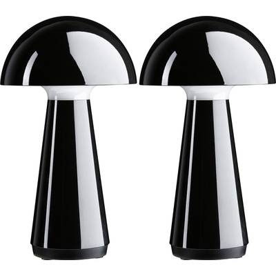 Paulmann Onzo Akku-Tischlampe 2.6 W Warmweiß Schwarz