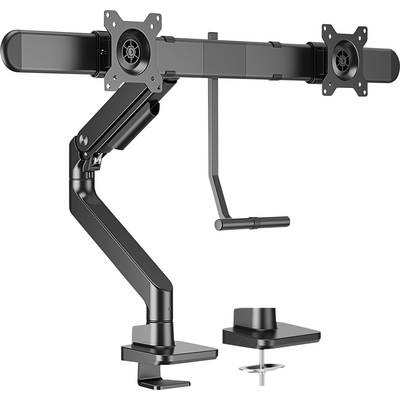 My Wall HL59L 1 Stück Monitor-Tischhalterung 43,2 cm (17) - 81,3 cm (32) Schwarz Neigbar, Drehbar, Höhenverstellbar