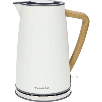 Nedis Wasserkocher 1.7l weiss, Soft-Touch