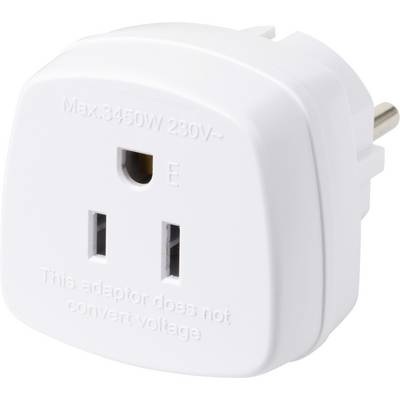 Sygonix SY-7062426 Reiseadapter US/Schutzkontakt