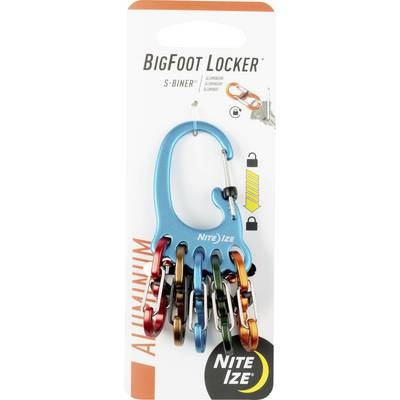 NITE Ize Schlüssel-Karabiner NI-KLKBFA-03-R6 5-farbig 1 St.
