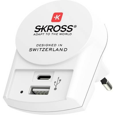 SKROSS PRO+ USB AC30PD Welt-Reiseadapter