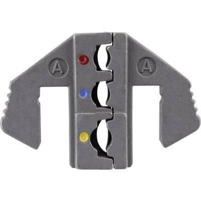 TOOLCRAFT 1423365 Crimpeinsatz Isolierte Kabelschuhe 0.5 bis 6 mm² Passend für Marke TOOLCRAFT 1423556