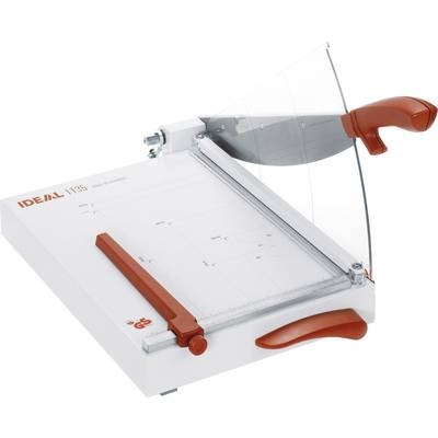 IDEAL Schneidemaschine Schnittlänge 350 mm, Pressung automatisch, mit EASY-LIFT Schnittleistung 25 Blatt, ohne Untergestell