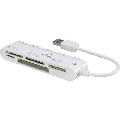 Renkforce CR45e Externer Speicherkartenleser USB 2.0 Weiß