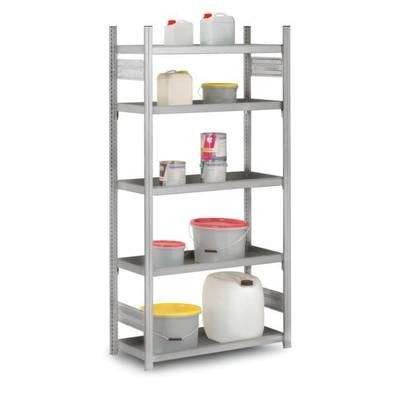 Orion Regalsysteme HZG20413AW Wannenboden-Regal-Grundmodul 200 kg (B x H x T) 1360 x 2000 x 435 mm Stahl verzinkt