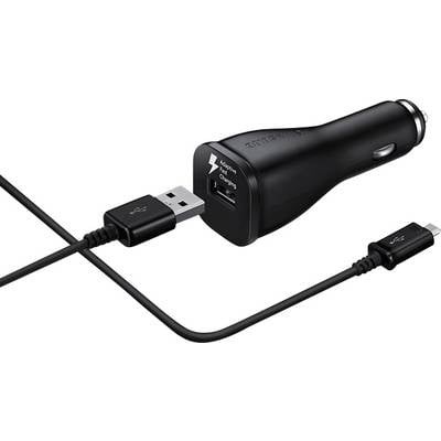 Samsung EP-LN915U KFZ Handy Ladegerät mit Schnellladefunktion Micro USB Schwarz