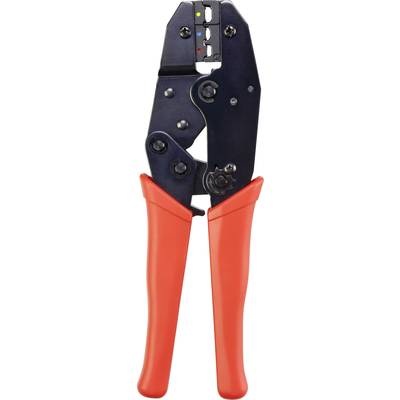 TOOLCRAFT 1486609 Crimpzange Isolierte Kabelschuhe, Isolierte Steckverbinder, Isolierte Stoßverbinder 0.5 bis 6 mm²