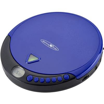 Reflexion PCD510MF Tragbarer CD-Player CD, CD-R, CD-RW, MP3 Blau
