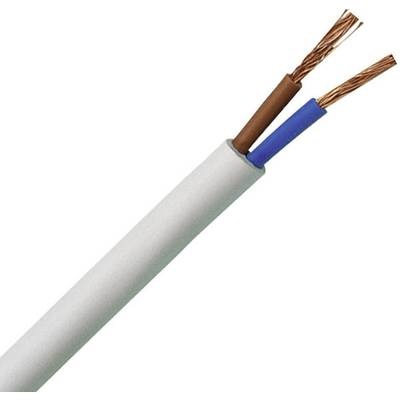 Kopp 151525003 Schlauchleitung H03VV-F 2 x 0.75 mm² Weiß 25 m