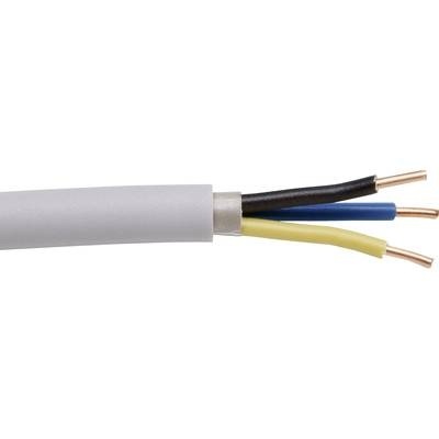 Kopp 153110843 Mantelleitung NYM-J 3 G 2.50 mm² Grau 10 m