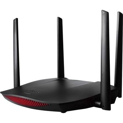 EDIMAX WLAN ac Router RG21S AC2600, Dual-Band (2,4+5GHz), 2600 MBit/s, schwarz