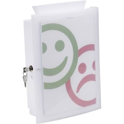 HAN Aktionsbox mit Einwurf 4102 IMAGEIN Weiß (B x H x T) 260 x 375 x 128 mm 1 St.