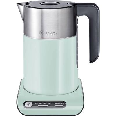 Bosch Styline Twk8612P - Wasserkocher (Minze/Edelstahl)