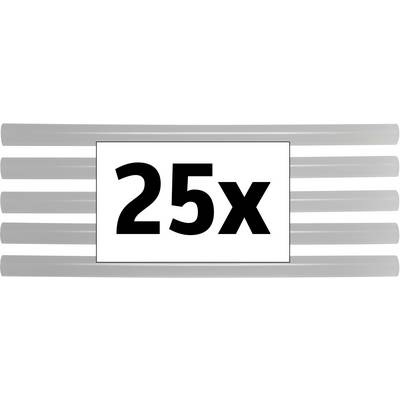 TOOLCRAFT TC-11200X25T Heißklebesticks 11 mm 200 mm Transparent 25 St.