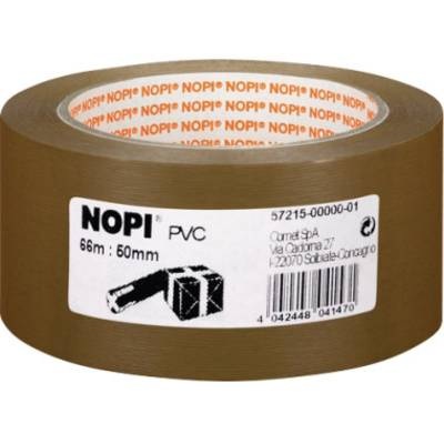 Nopi 57215-00000 Packband Nopi® Braun (L x B) 66 m x 50 mm 1 Rolle(n)